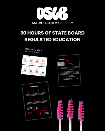 DSLB State Board Certified Classic & Intro to Volumes Eyelash Extension Course